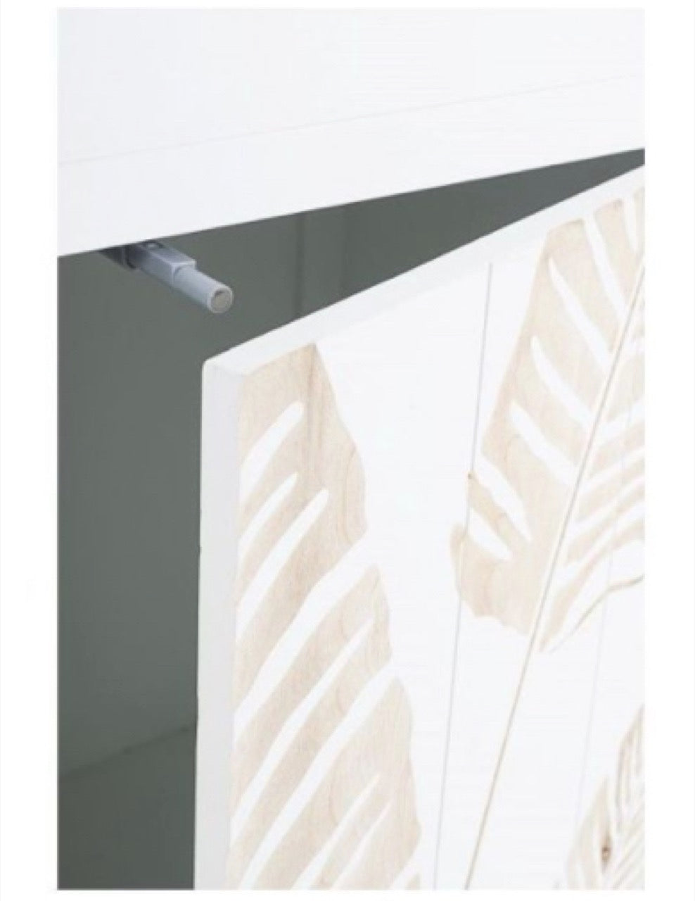 Aparador de Madera Tallada Hojas - "Albina"