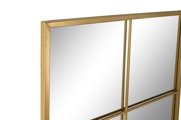 Espejo Ventana Dorado de Metal - “NOE” - 150x60cm
