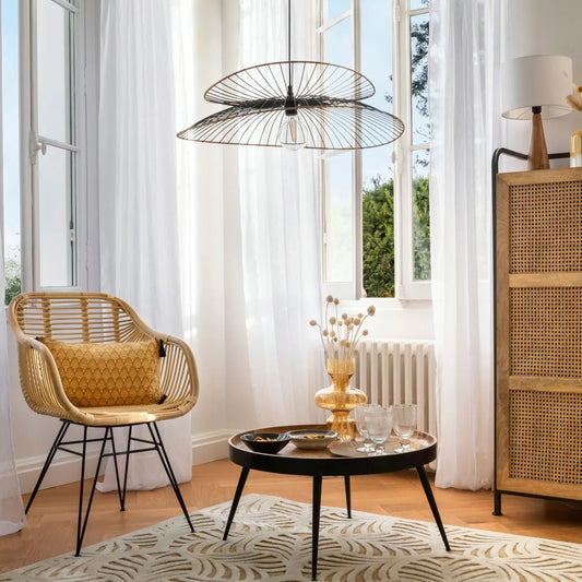 Sillón de Ratán y Metal - “Koetta”