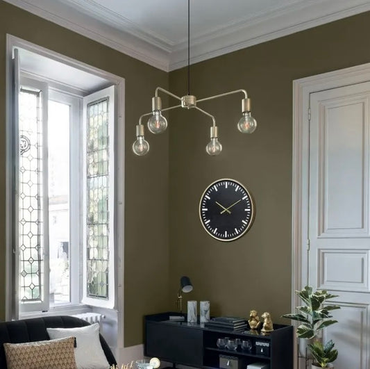 Lámpara de Techo Metal Dorado - “Keli”