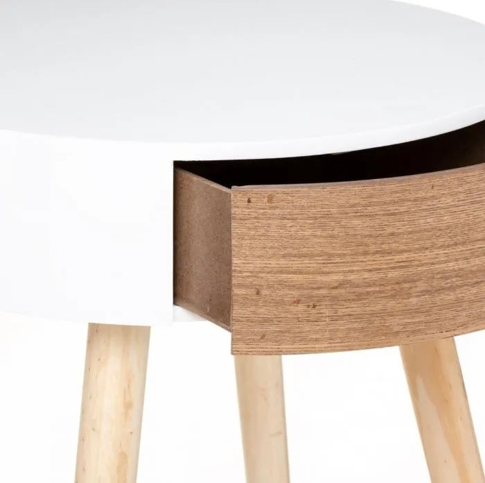 Mesita Auxiliar de Madera - “Dona”