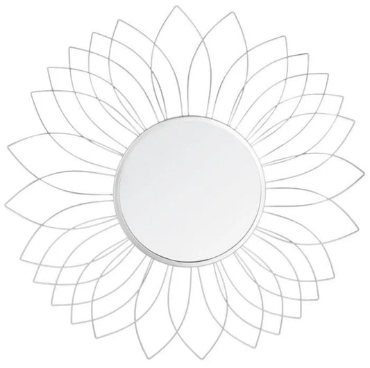 Espejo Flor Metal “Abstract” - Ø60cm