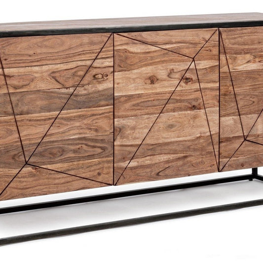 Aparador de Madera y Acero - “NOGE”-ivvidek