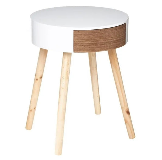 Mesita Auxiliar de Madera - “Dona”