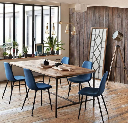 Espejo de Madera y Metal - “Retro”