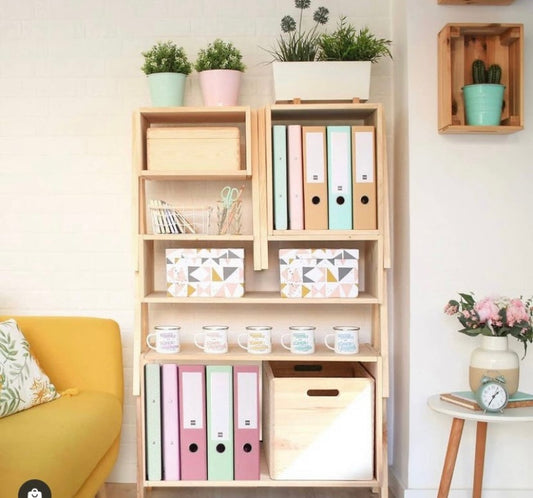 Estanteria de Pino de 4 Modulos - “ASTIK”