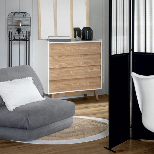 Cómoda Blanca de Madera - “ICE”-ivvidek