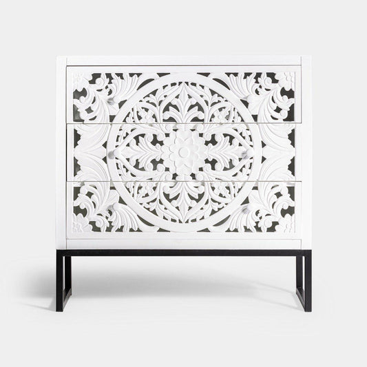 Cómoda Mandala Tallada - Delhi-ivvidek