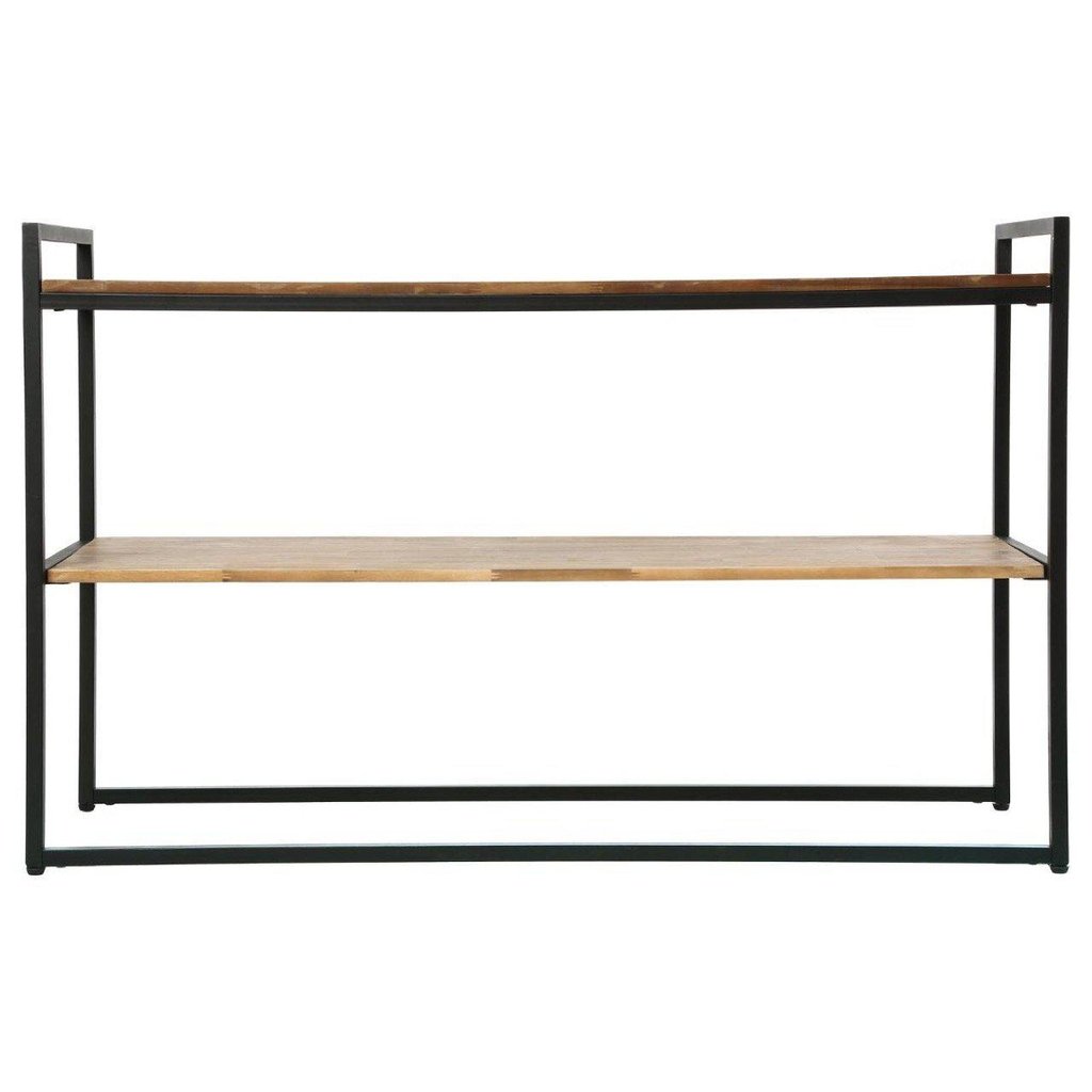 Consola de Estilo Industrial "Edeka" de Metal y Madera-ivvidek