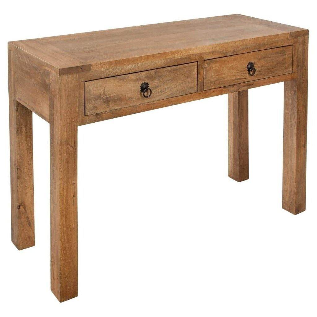 Consola de Madera de Mango “Ajmal” - 120x40x80cm-ivvidek