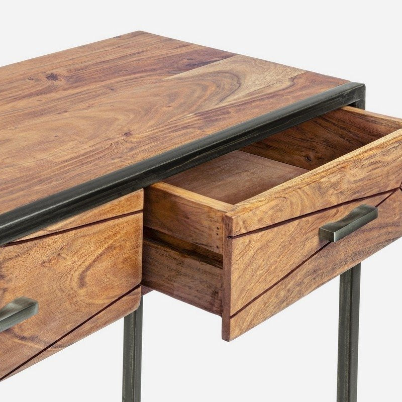 Consola de Madera y Acero - “NOGE”-ivvidek