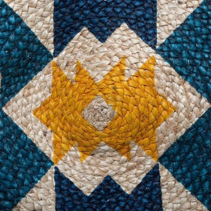 Alfombra de Yute Etnico Ø115 - “Jute”