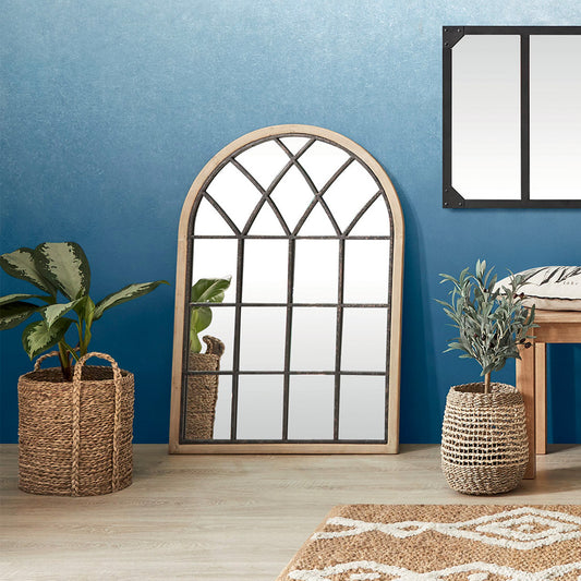 Espejo Ventana de Madera y Metal - “JOE”