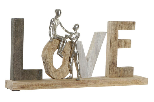 Decoración “LOVE” de Mango y Pareja de Aluminio