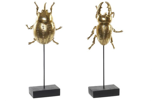 Figura Decorativa “Escarabajo Chic Tropical”