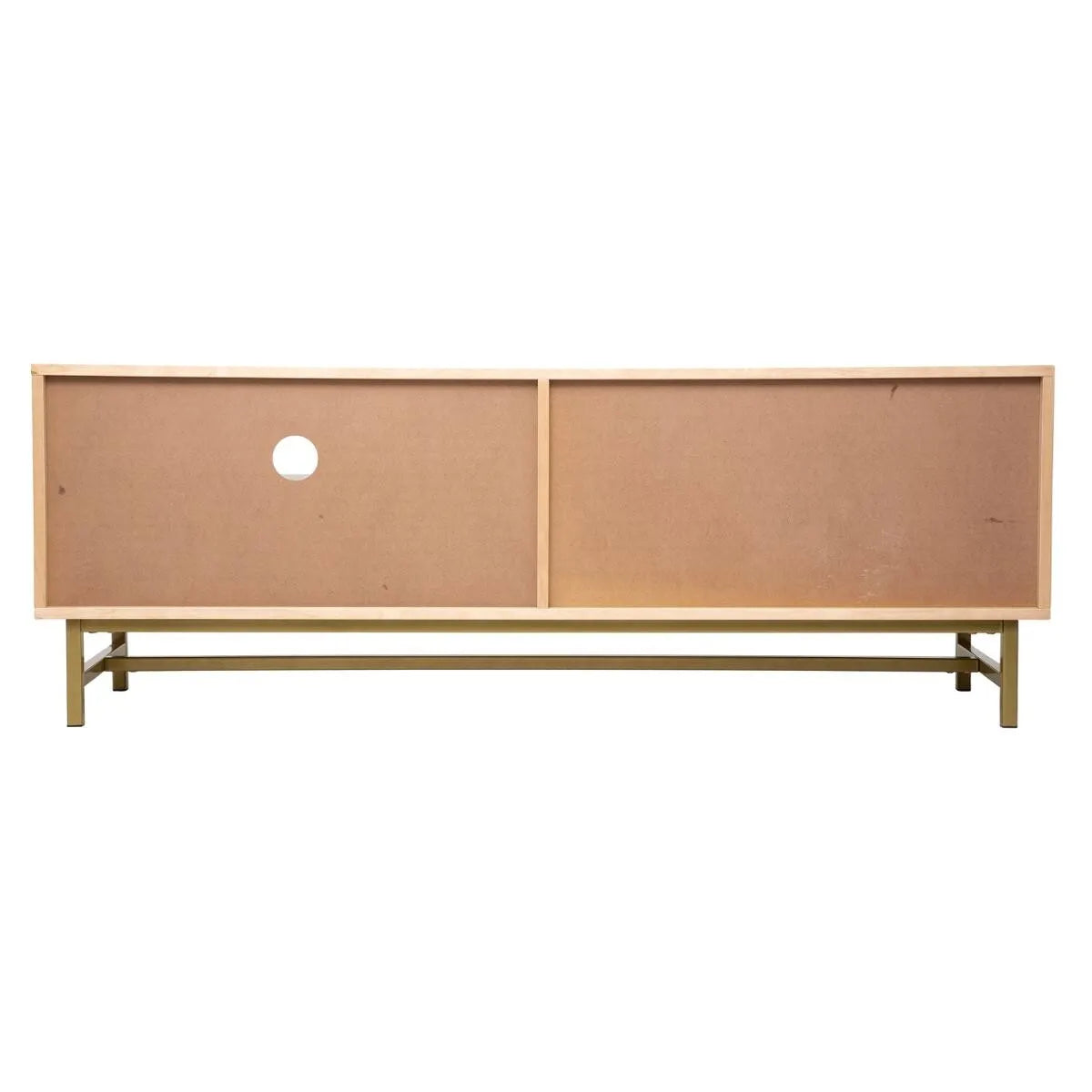Mueble TV de Madera y Ratán - “RAYO”