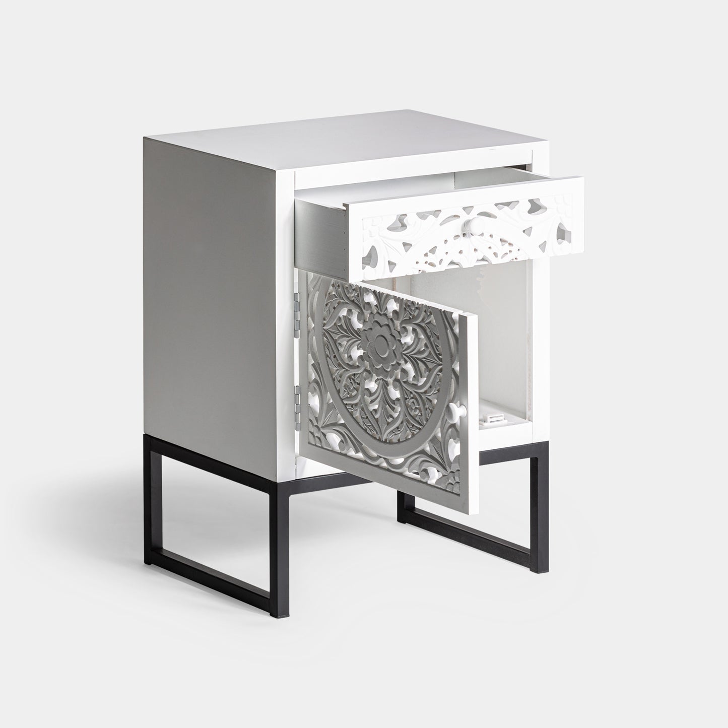 Mesita de Noche Mandala - “Delhi”