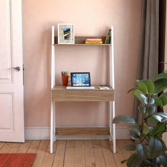 Escritorio Blanco de Estilo Industrial “Olympia”-ivvidek
