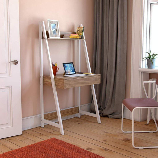 Escritorio Blanco de Estilo Industrial “Olympia”-ivvidek