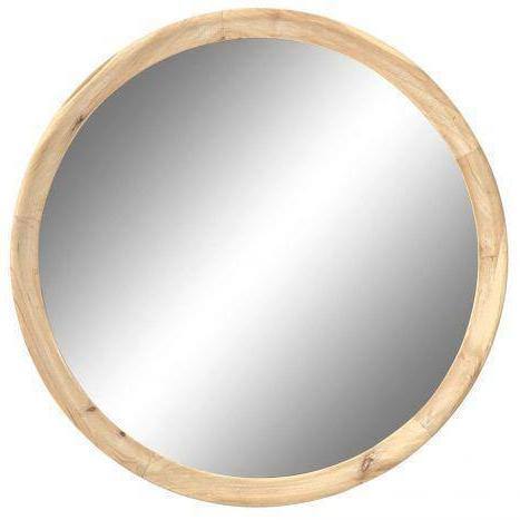 Espejo Redondo Madera - Ø50cm-ivvidek
