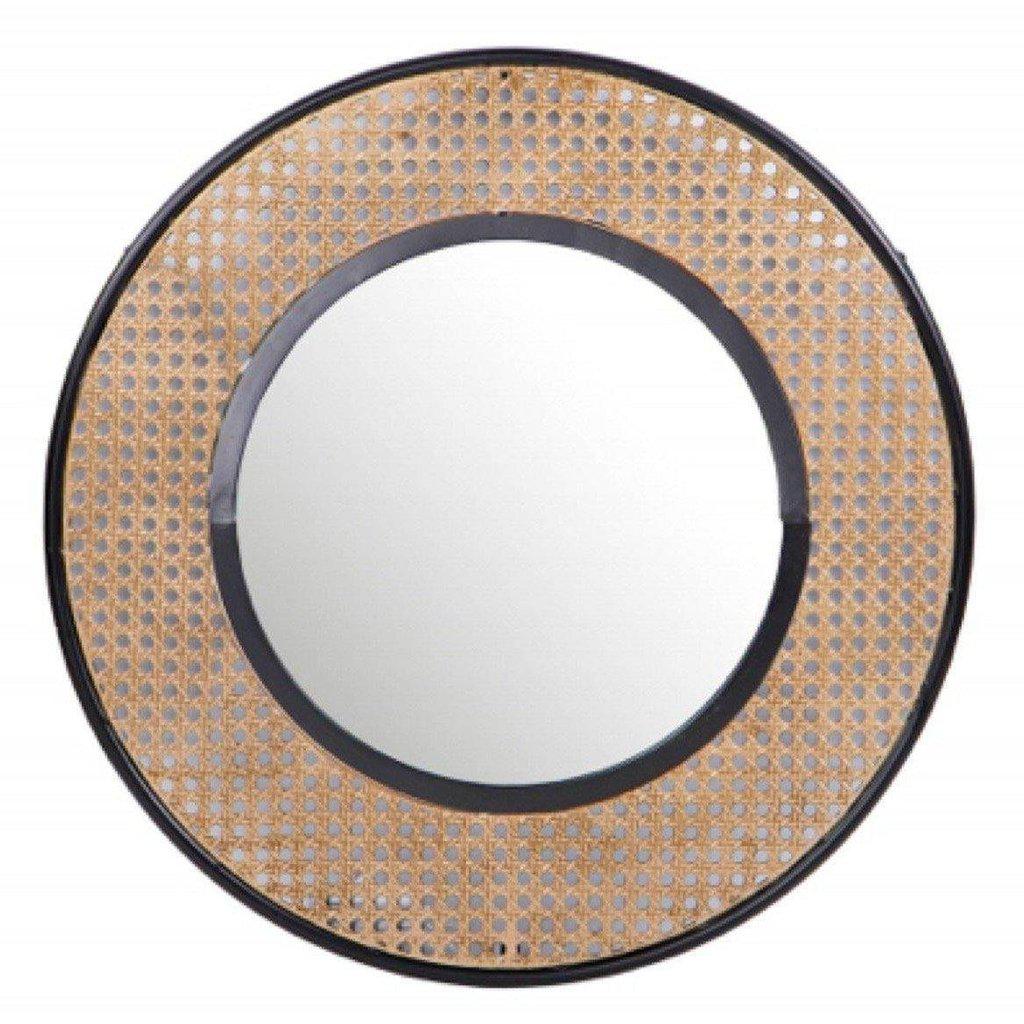 Espejo Rejilla de Metal "Fantasia" - Ø70cm-ivvidek