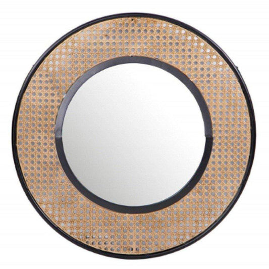 Espejo Rejilla de Metal "Fantasia" - Ø70cm-ivvidek