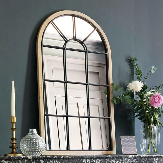 Espejo de Madera y Metal - “ZOE”-ivvidek