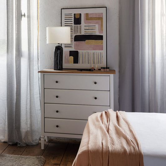 Cómoda Blanca de Madera - “SOLEN”