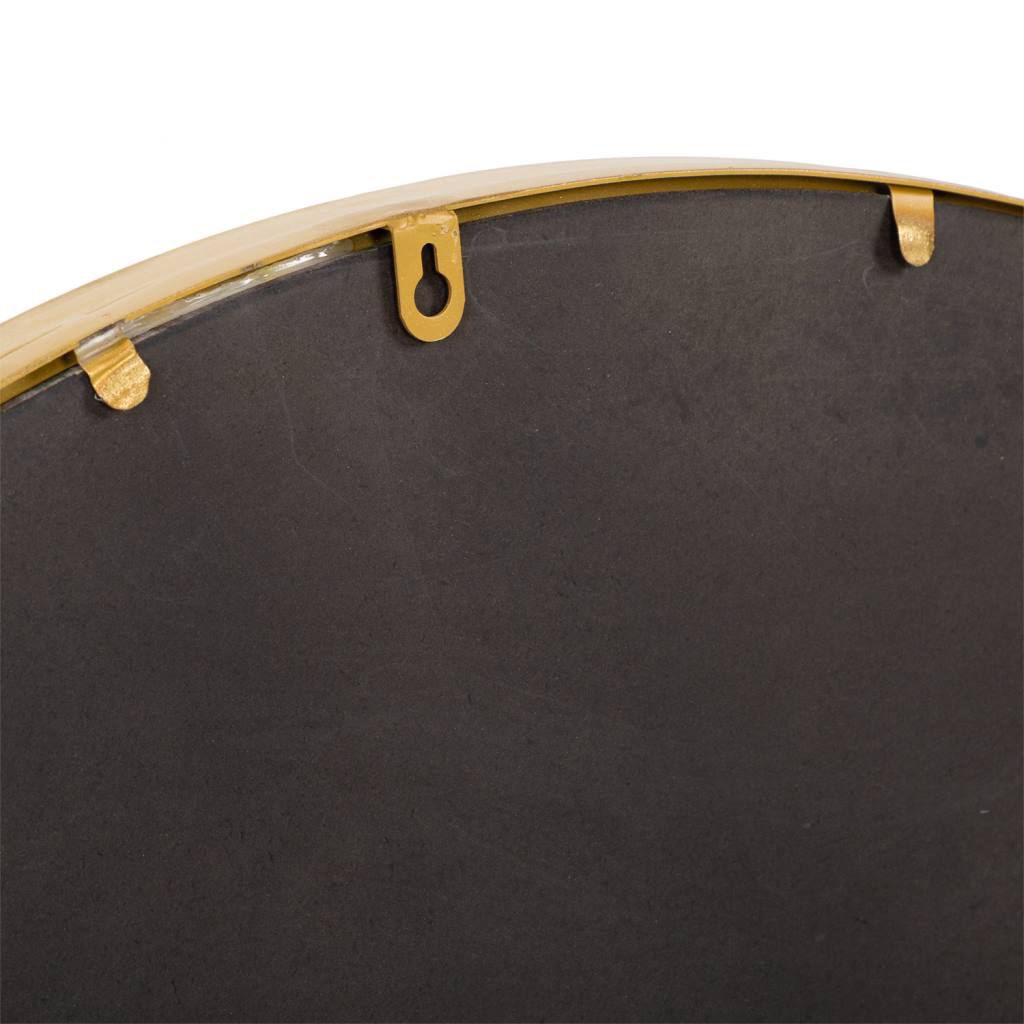 Espejo Dorado de Metal - “LUCY” - Ø86,5CM