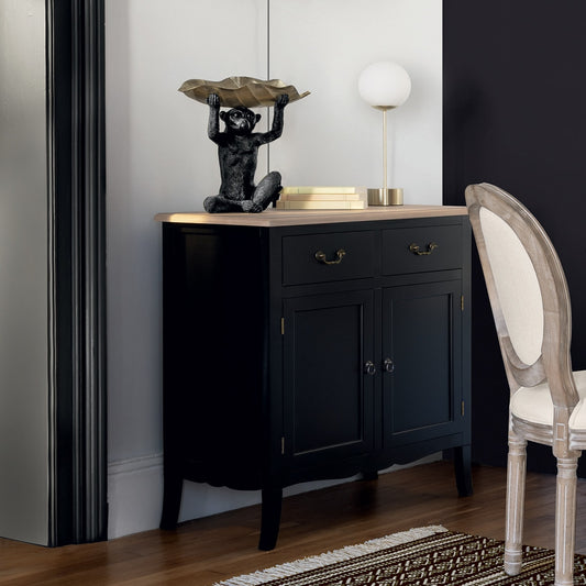 Aparador Negro de Madera - “Chrysa”