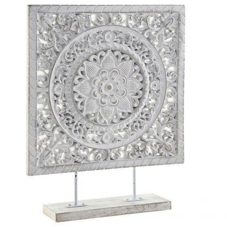 Figura Decorativa Mandala - 30x7x37,5cm-ivvidek