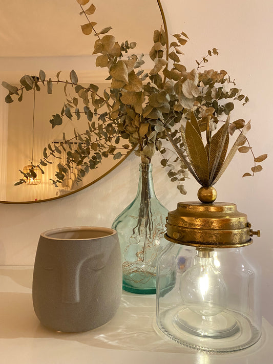 Macetero Cara Gris - "FACE"