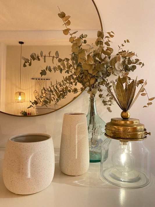 Macetero Cara Blanca - "FACE"