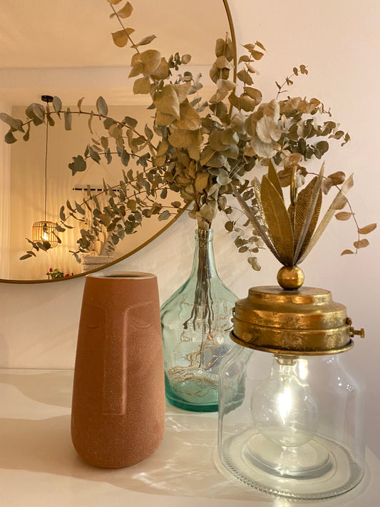 Macetero Cara Terracota - "FACE"