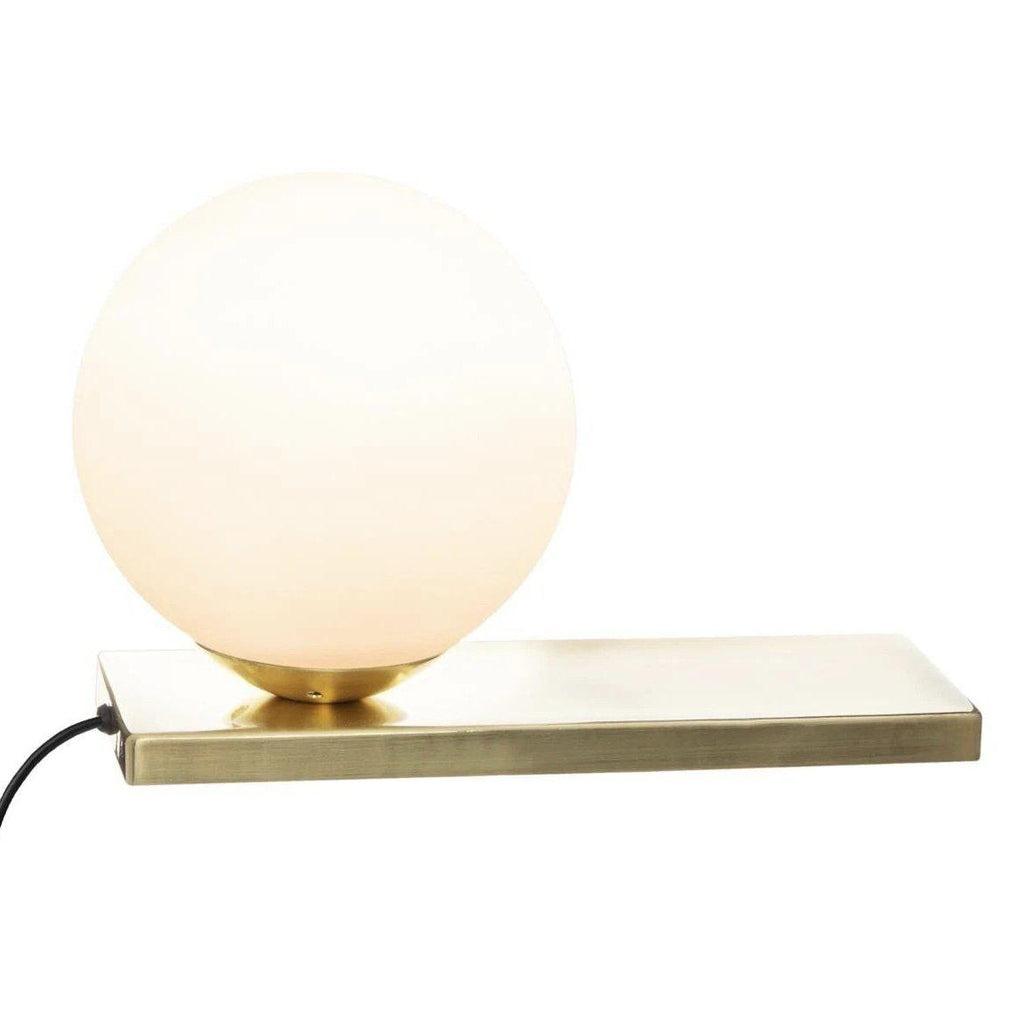 Lámpara Dorada de Metal Globo - “Dris”-ivvidek