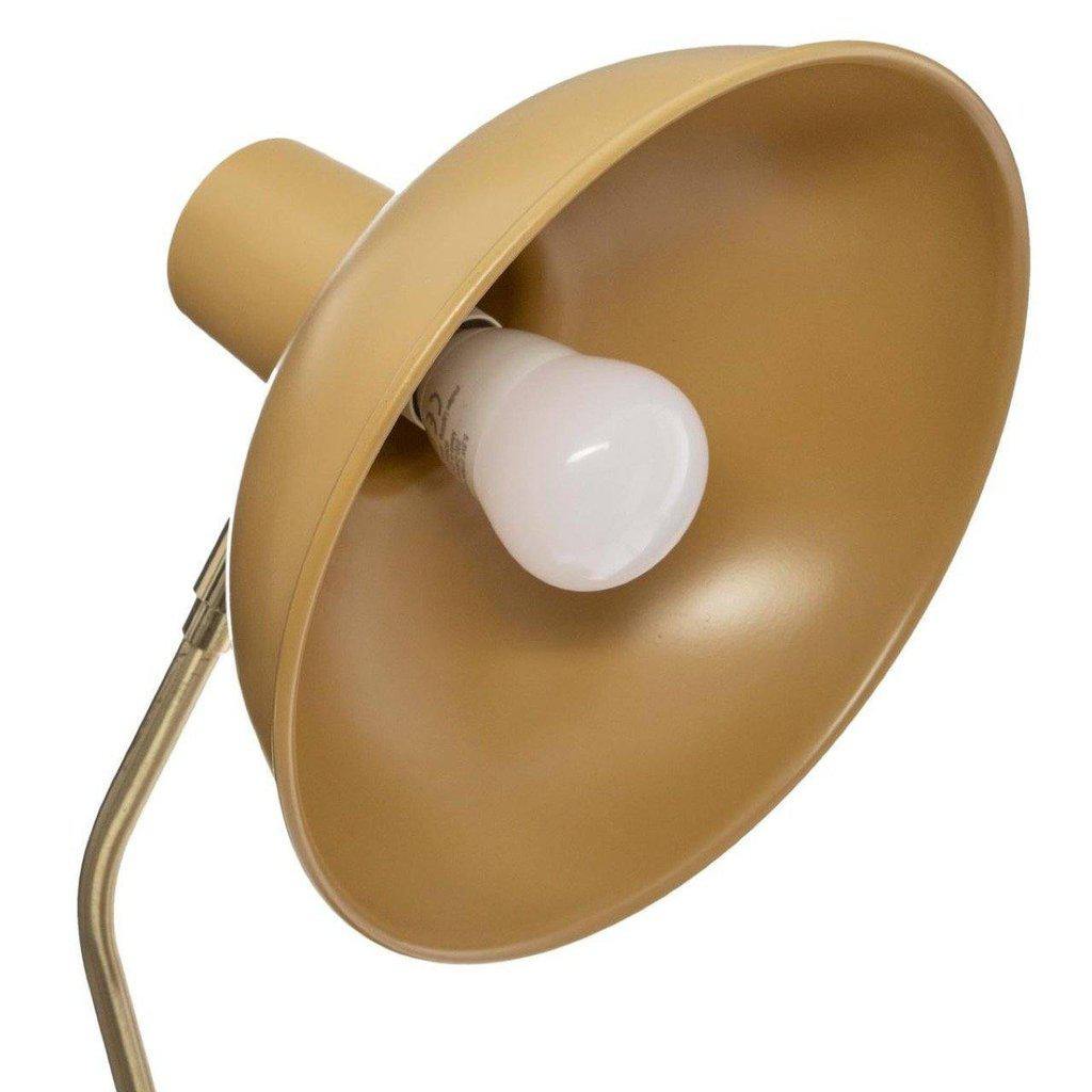 Lámpara Sobremesa "Celia" - Ocre Dorada-ivvidek