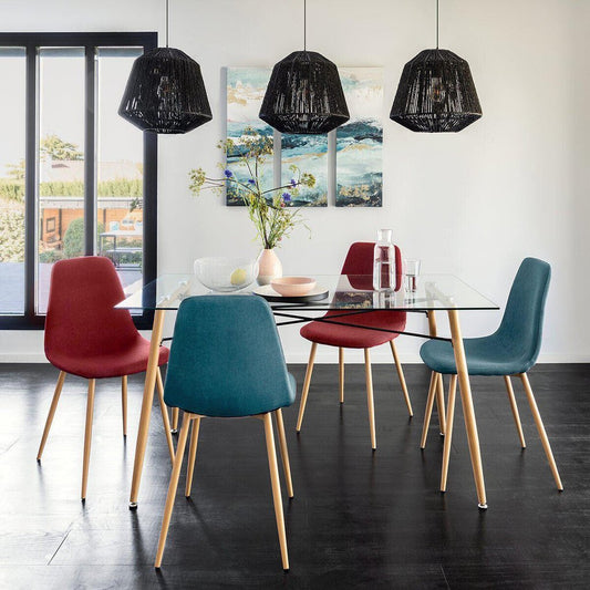 Lámpara de Cuerda “Jily” Negro - Ø30cm-ivvidek