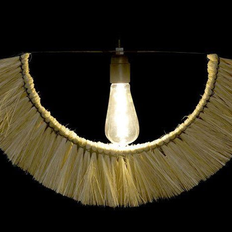 Lámpara de Yute Flecos Esparto “Bily”-ivvidek