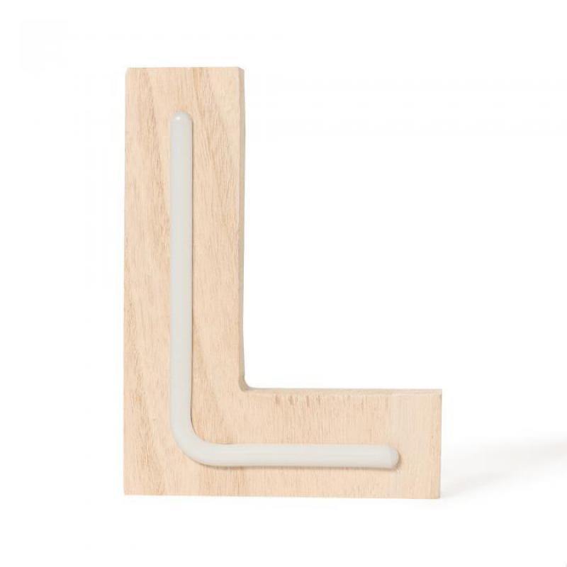 Letras led de Neón de madera-ivvidek