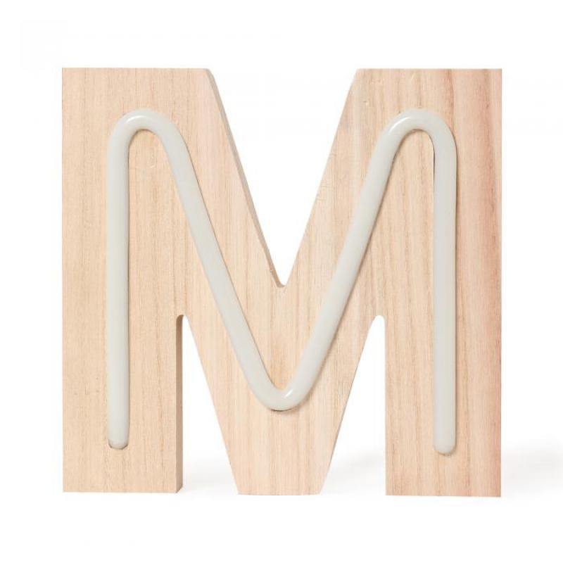 Letras led de Neón de madera-ivvidek