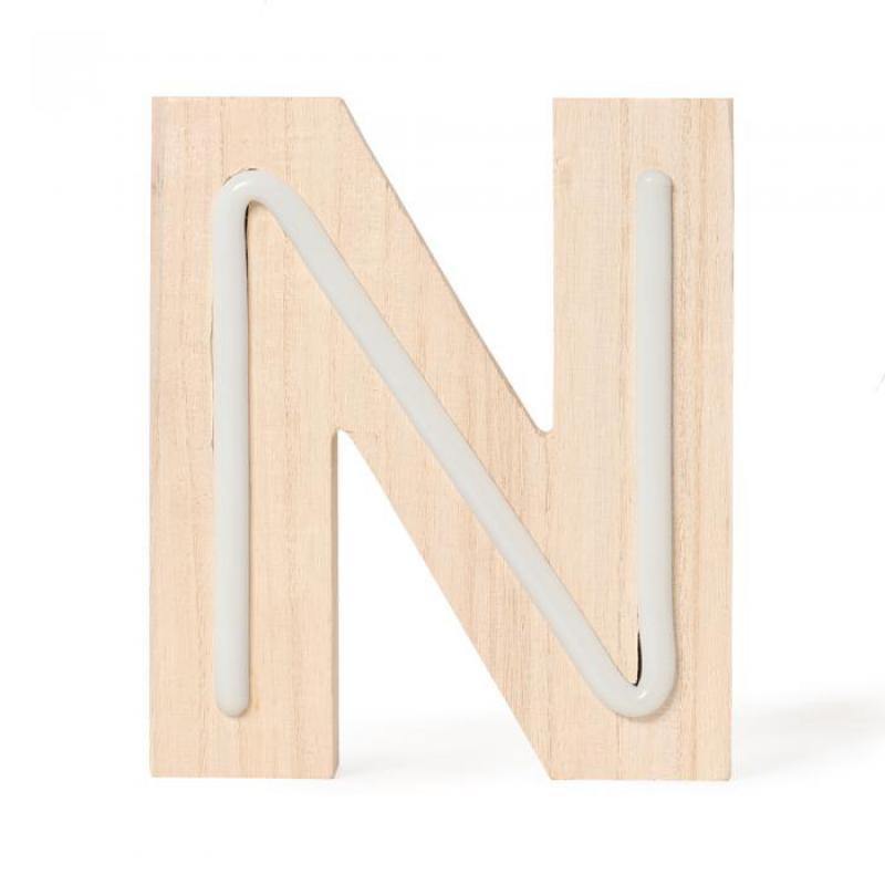Letras led de Neón de madera-ivvidek