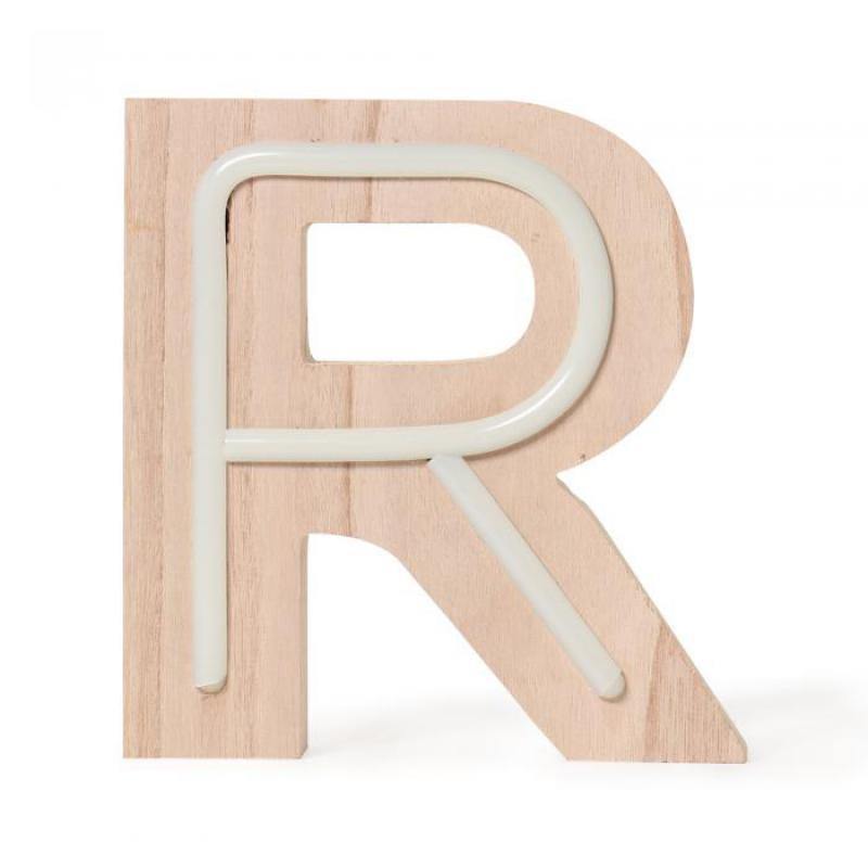 Letras led de Neón de madera-ivvidek