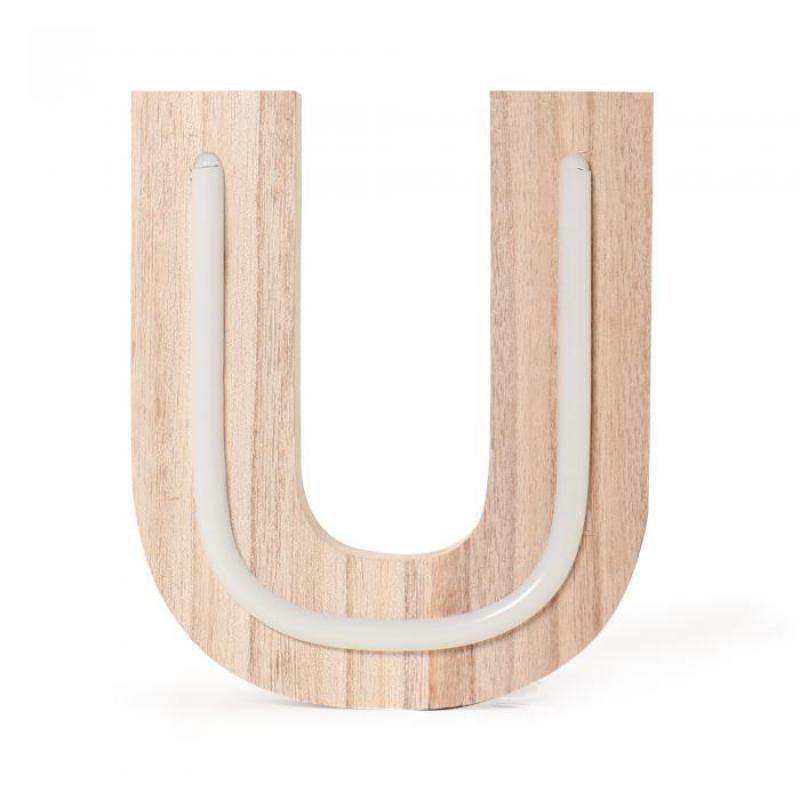 Letras led de Neón de madera-ivvidek