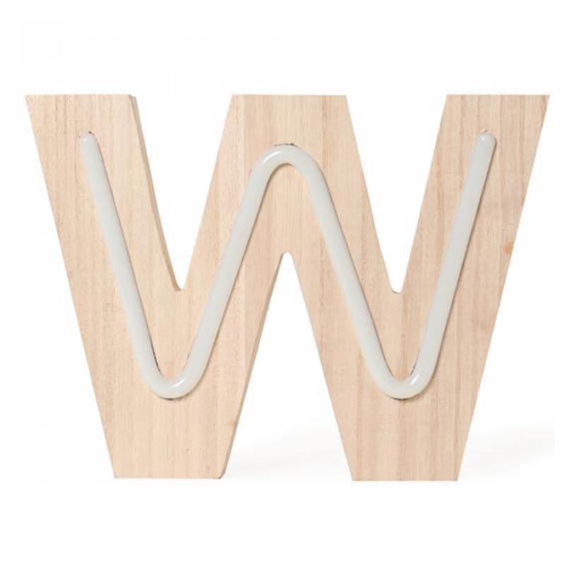 Letras led de Neón de madera-ivvidek