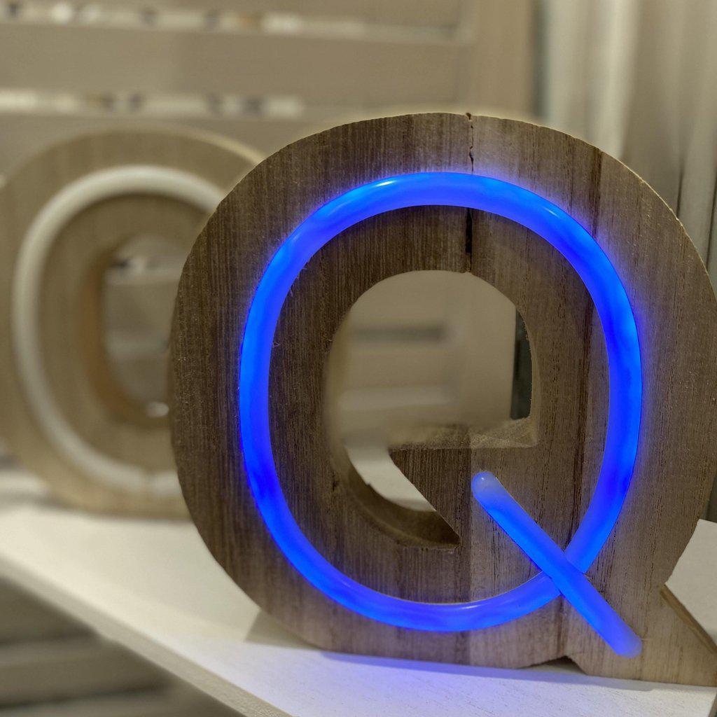 Letras led de Neón de madera-ivvidek