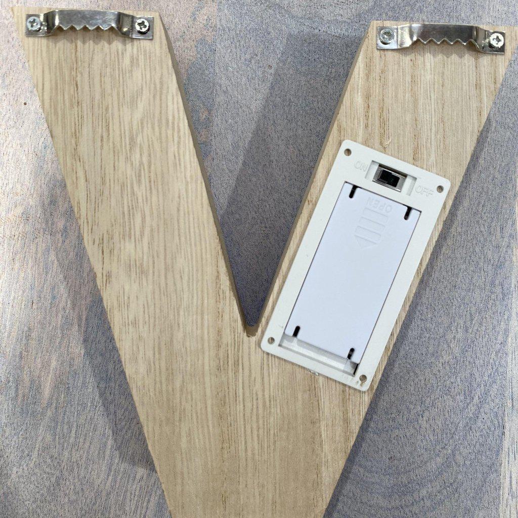 Letras led de Neón de madera-ivvidek