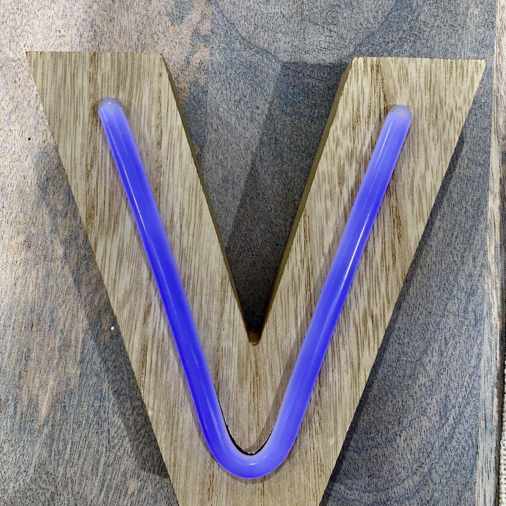 Letras led de Neón de madera-ivvidek