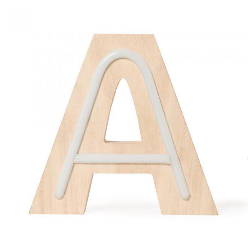 Letras led de Neón de madera-ivvidek