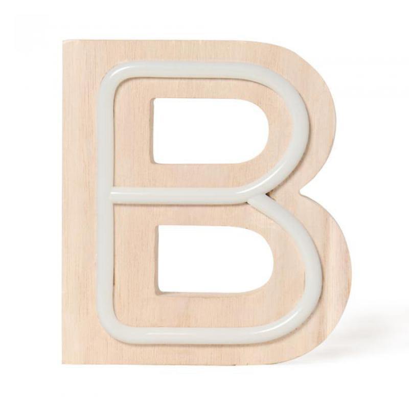 Letras led de Neón de madera-ivvidek