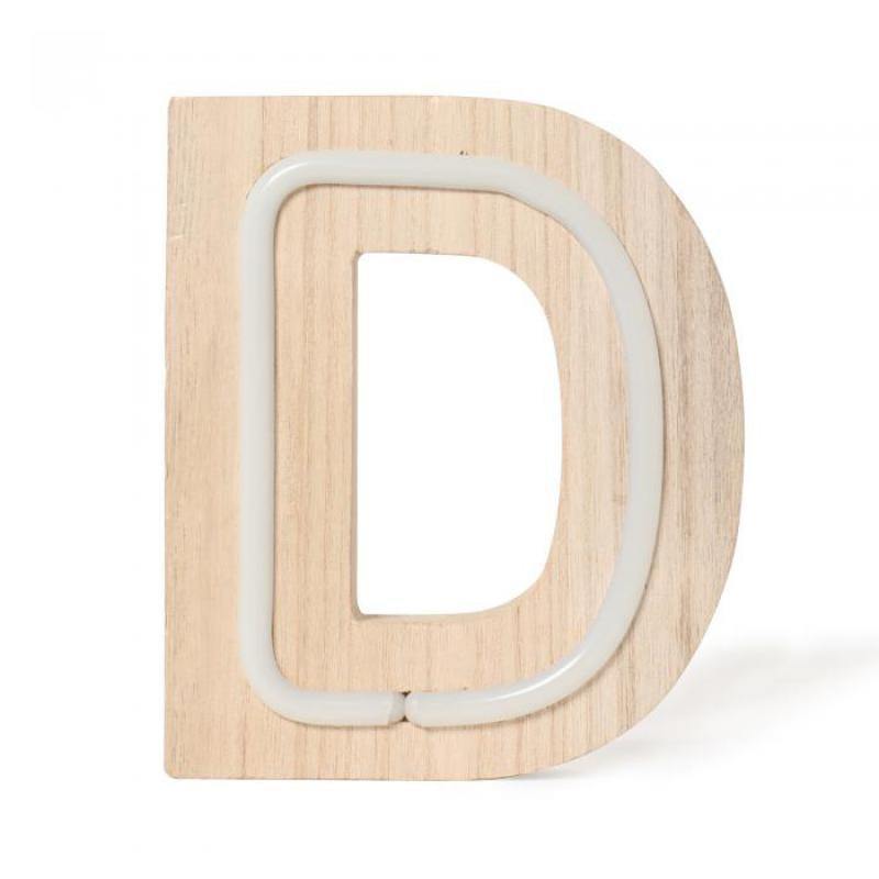 Letras led de Neón de madera-ivvidek